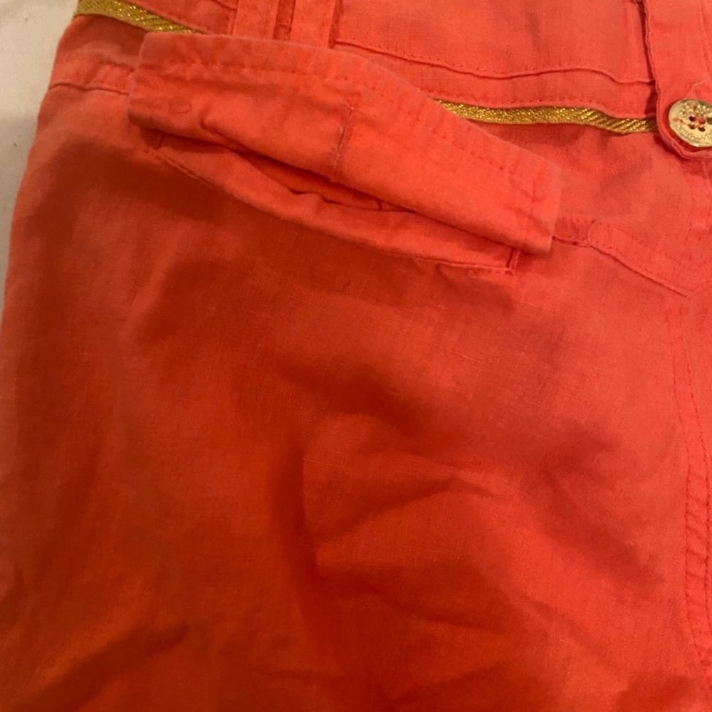(SOLD) Coral Apple Bottoms Set - Picture 8 of 8